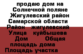 продаю дом на Солнечной поляне Жигулевский район Самарской области › Район ­ жигулевский › Улица ­ куйбышева › Дом ­ 36 › Общая площадь дома ­ 37 › Площадь участка ­ 600 › Цена ­ 1 700 000 - Самарская обл., Жигулевск г. Недвижимость » Дома, коттеджи, дачи продажа   